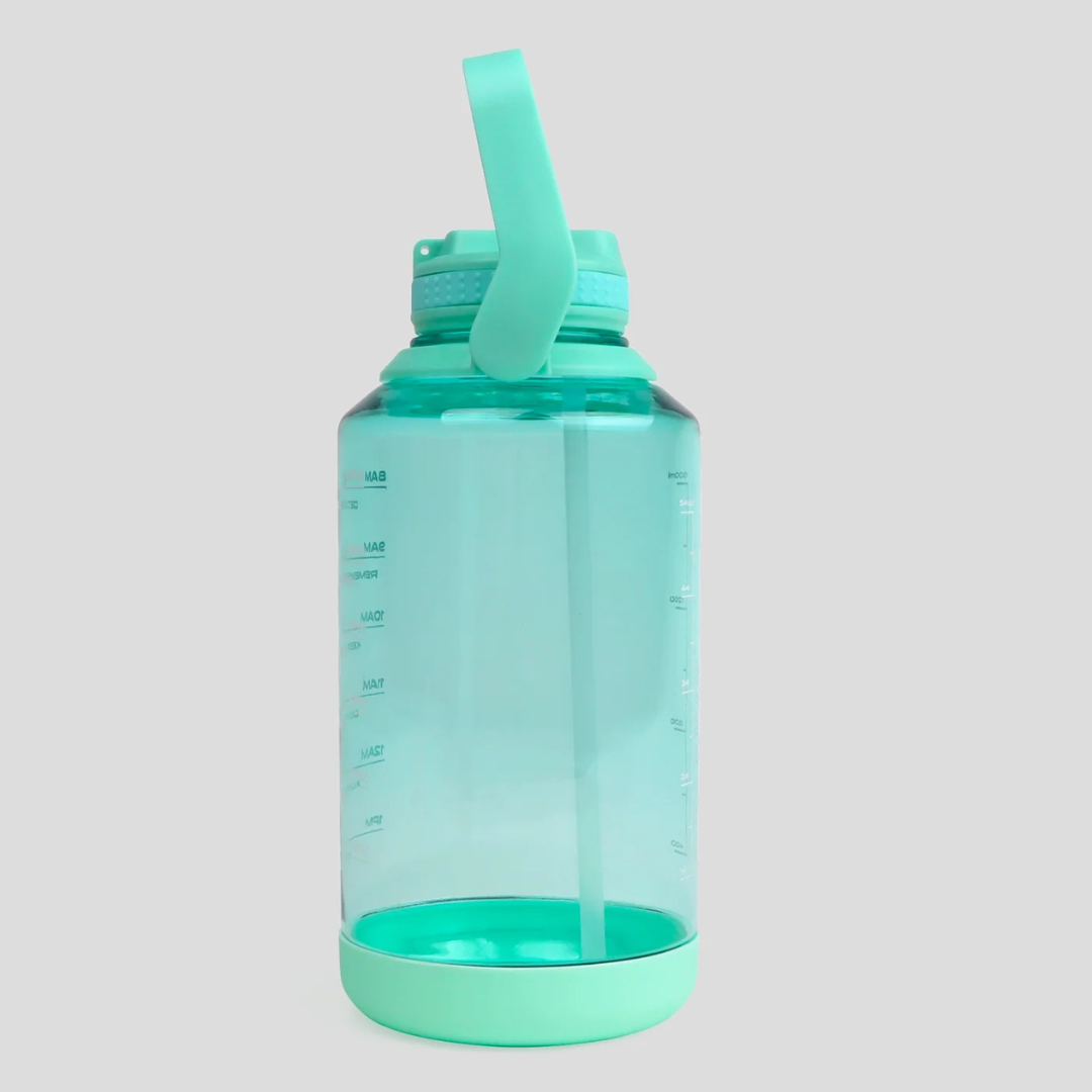 Phoenix Motivational Water Bottle Light Blue 2L