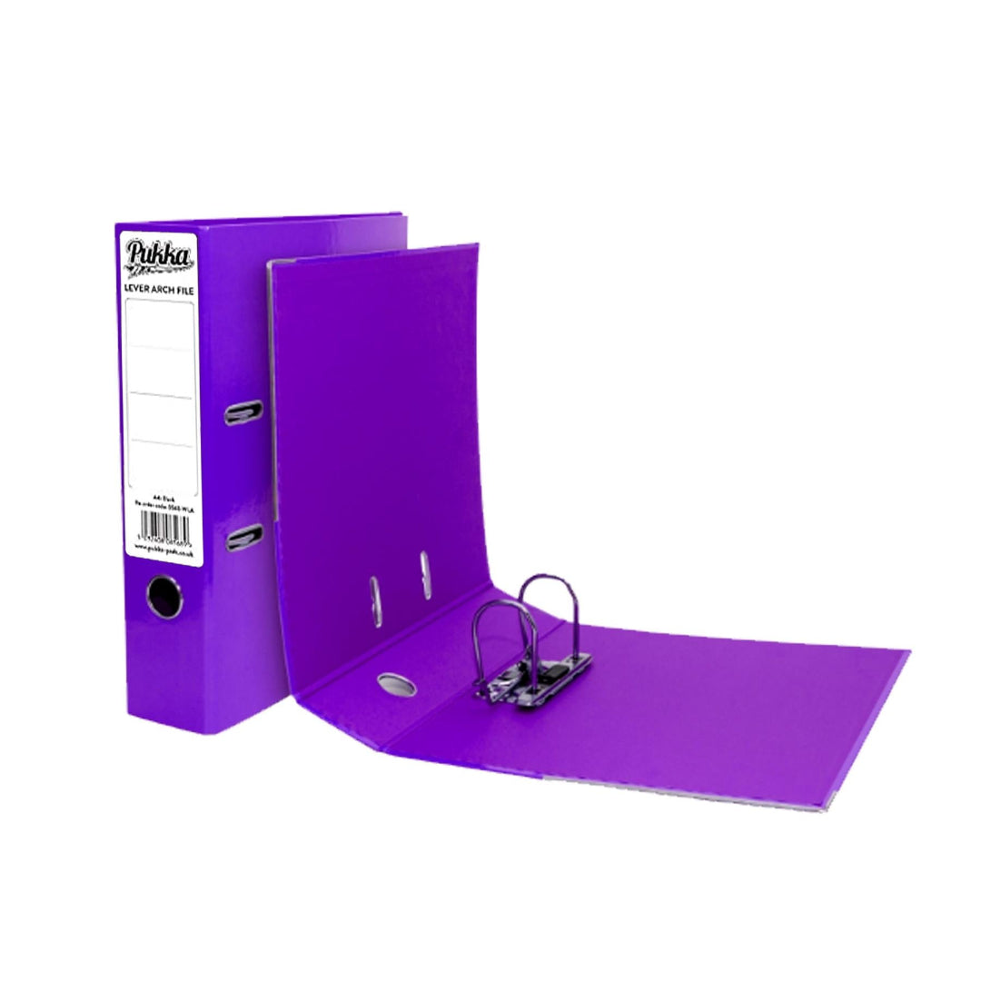 Pukka A4 Purple Lever Arch File