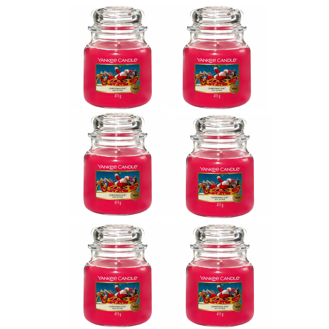 Yankee Original Scented Candles 6 Pack 411g