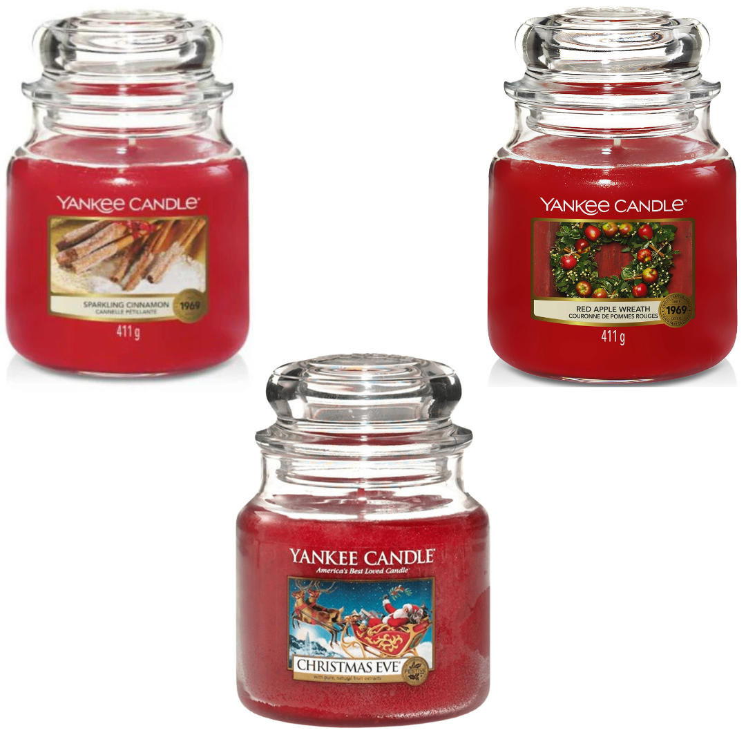 Yankee Original Scented Candles 6 Pack 411g