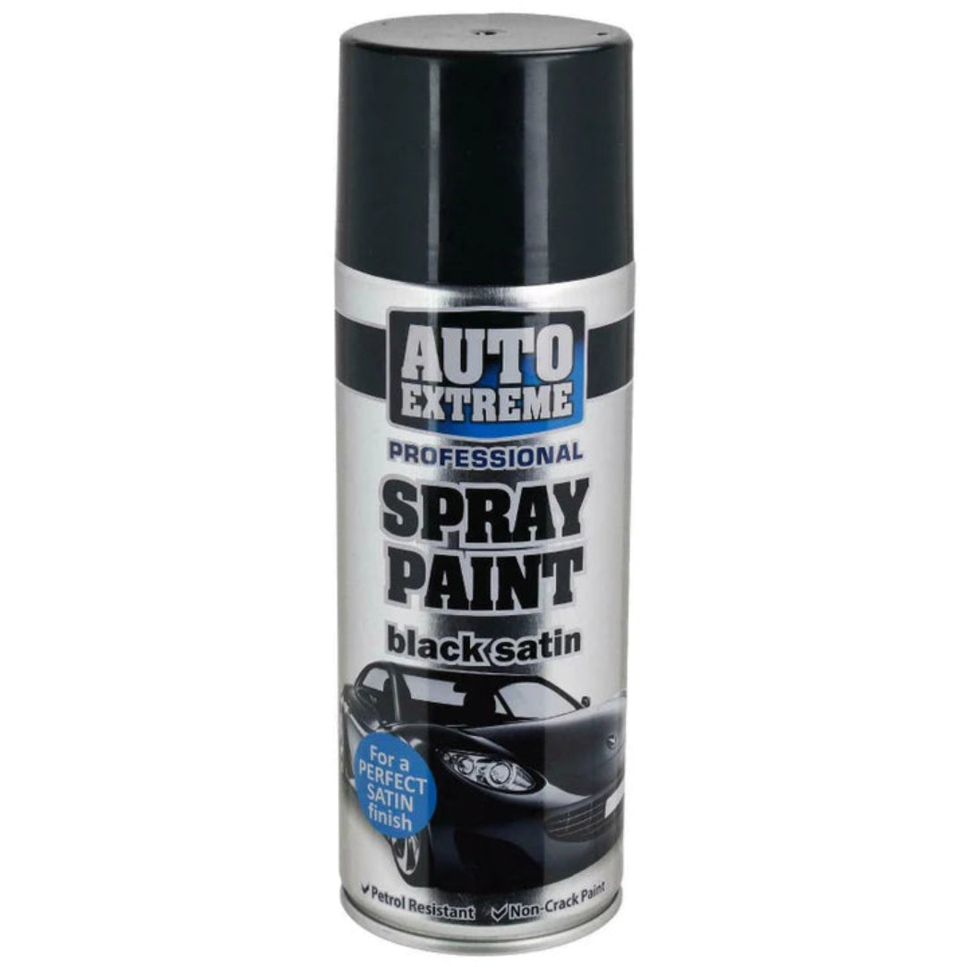 Auto Extreme Black Satin Spray 400ml