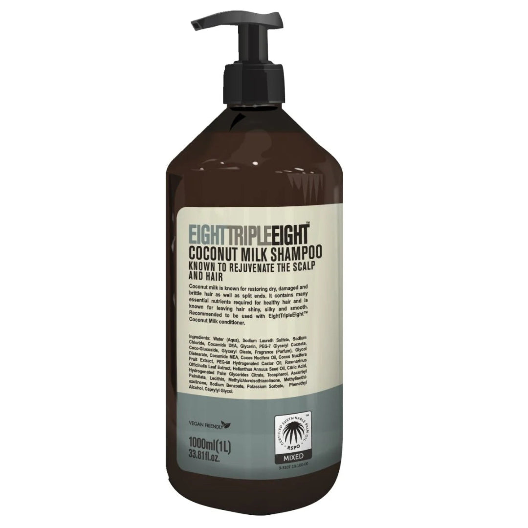 Eight Triple Eight Shampoo Coconut 1L