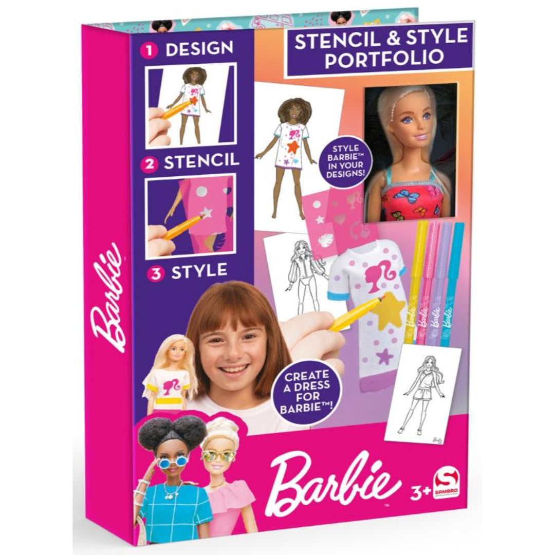 Barbie Stencil and Style Set