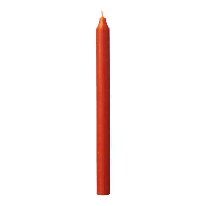 Dark Orange Stick Candles 22 x 290mm