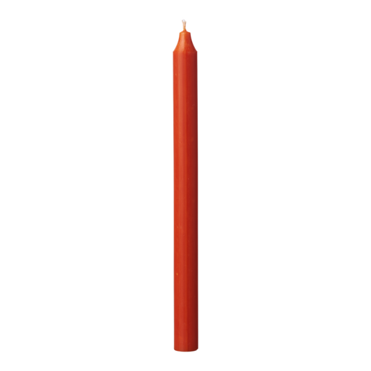 Dark Orange Stick Candles 22 x 290mm