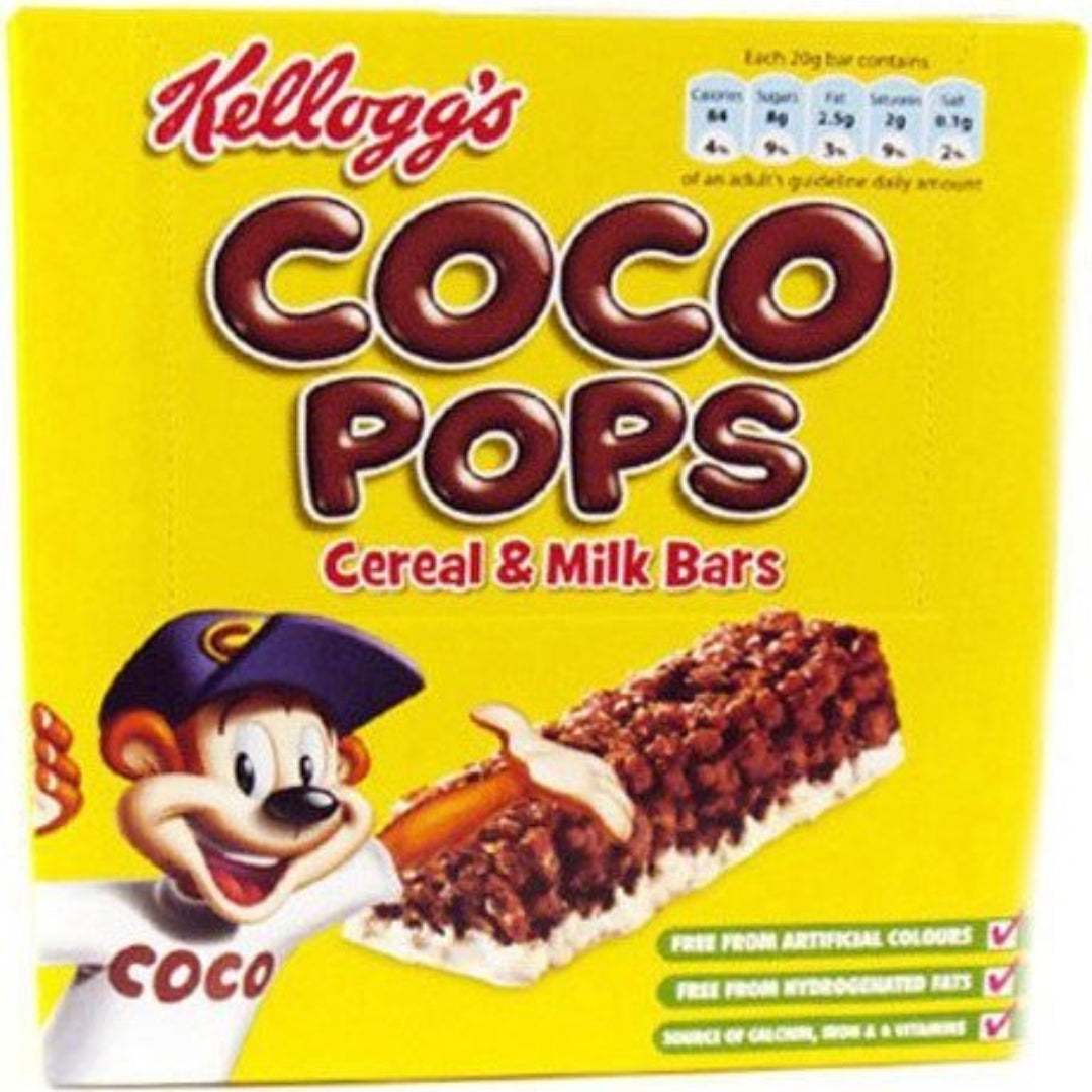 Kellogg's Coco Pops Cereal Bar 6 Pack