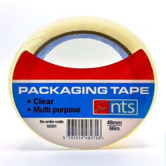 48mm x 66m Clear Packing Tape