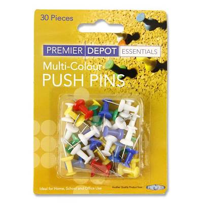 Multi Colour Push Pins