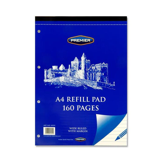 A4 160 Page of Refill Pad Top Bound