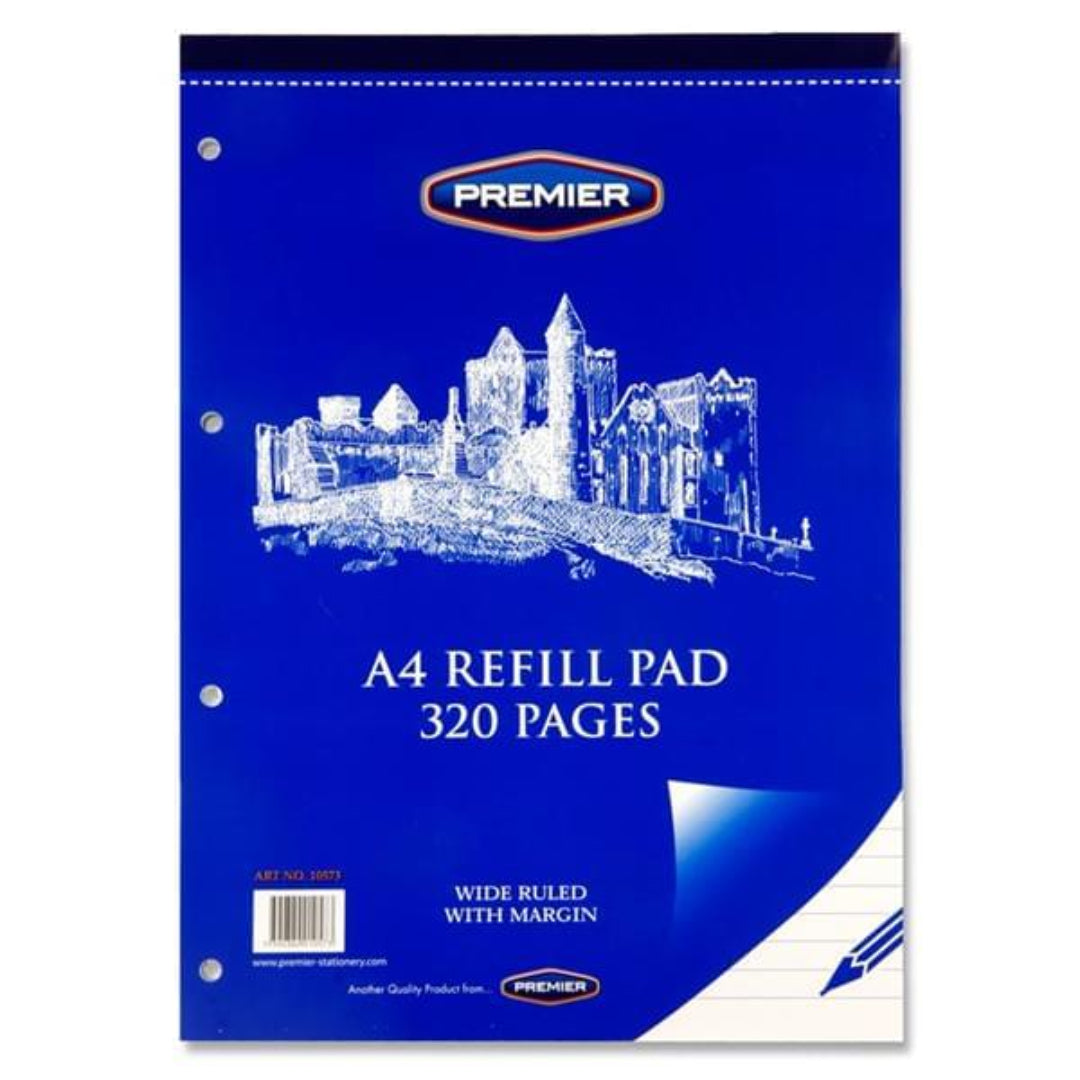 A4 320-Page of Refill Pad Top Bound