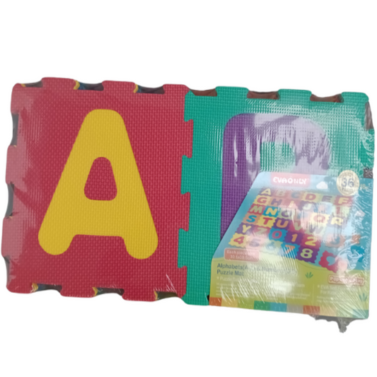 36PC Alphabet/Numbers Puzzle Mat