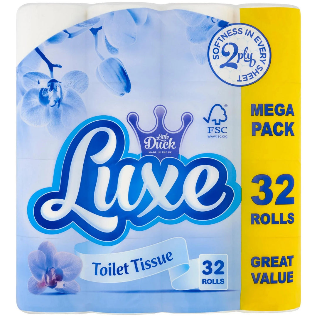 Luxe Toilet Paper 32 Pack