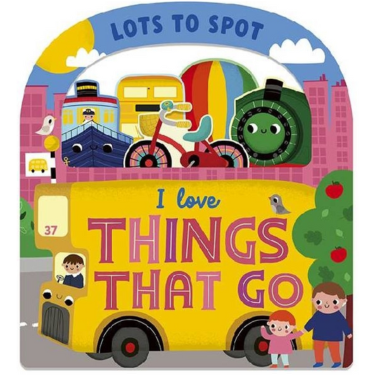 Lots to Spot Things That Go Activity Book