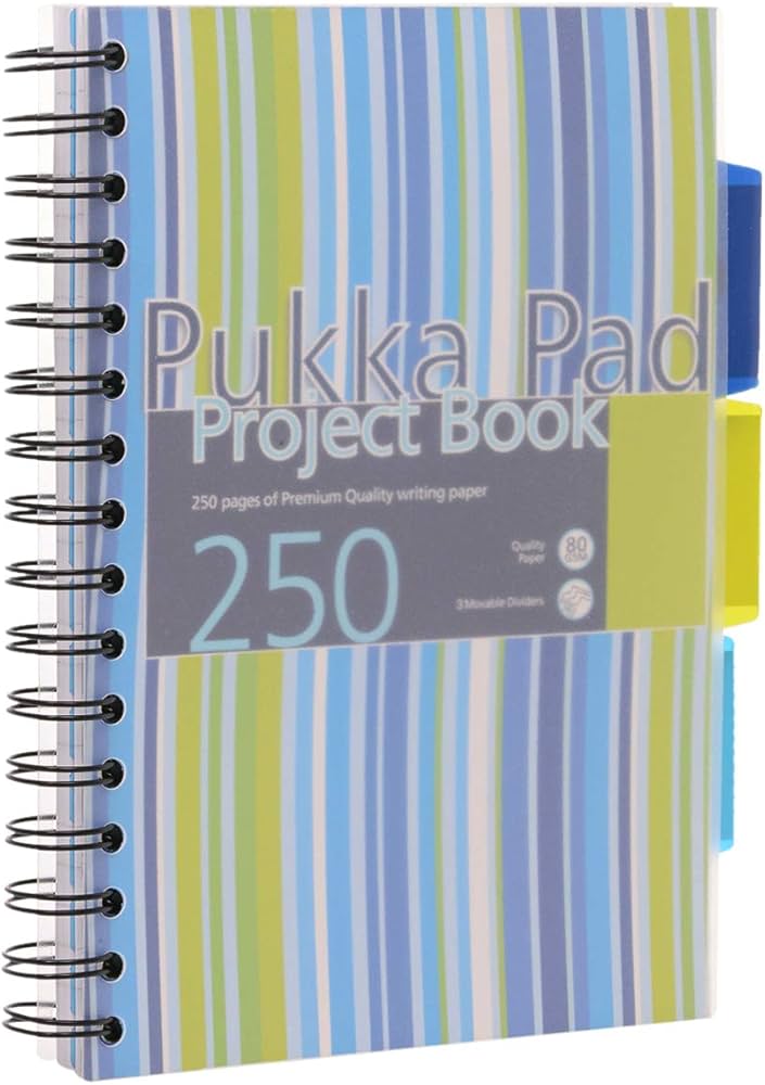 A5 200-Page Project Book