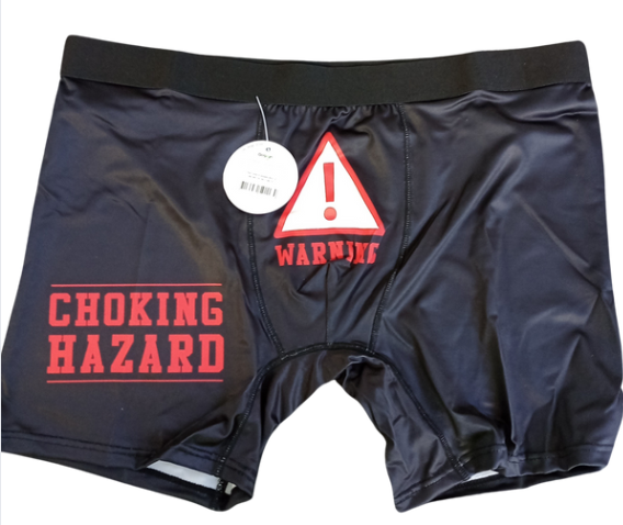 Men’s Choking Hazard Briefs - Large