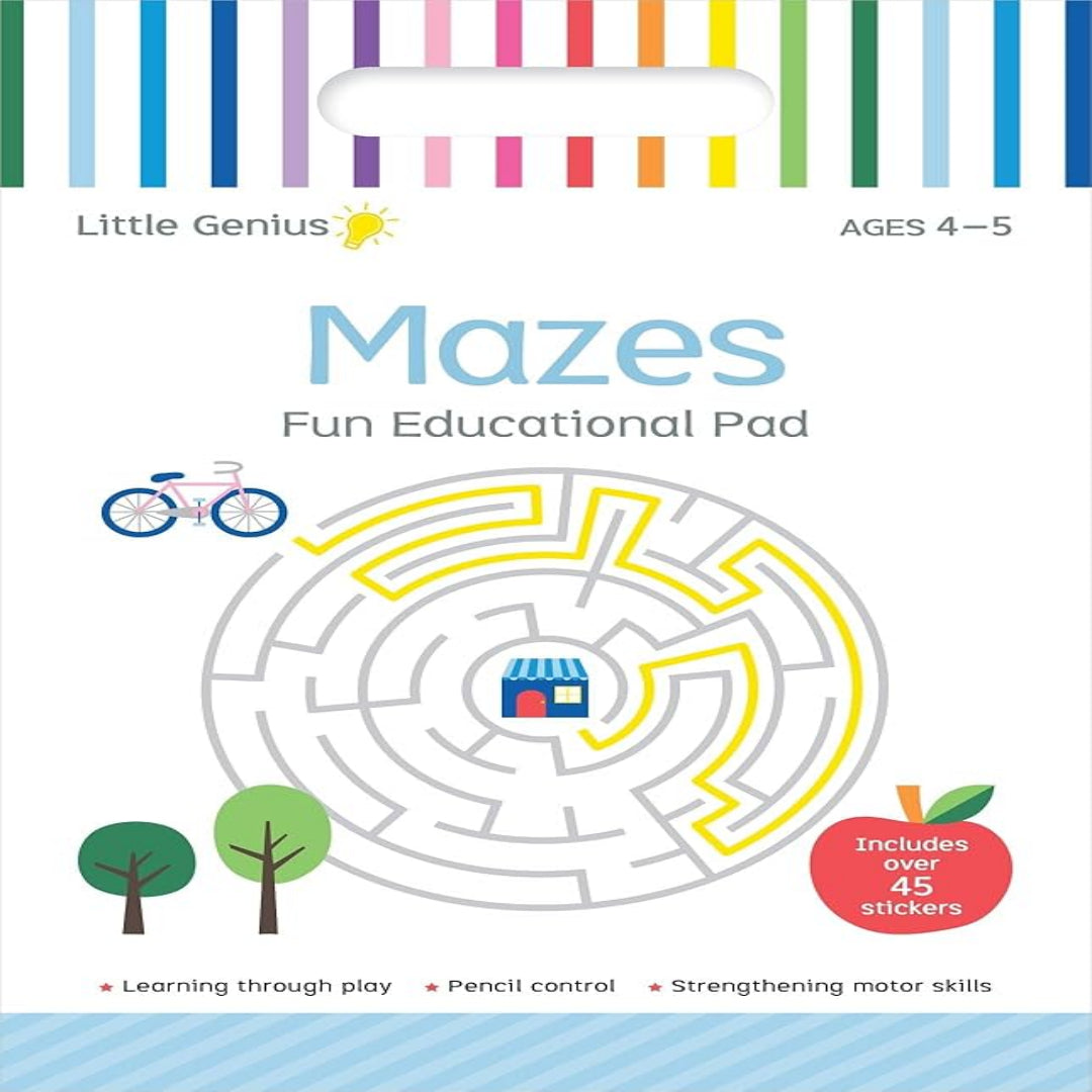 Little Genius Fun Maze Educational Small Pad Activity