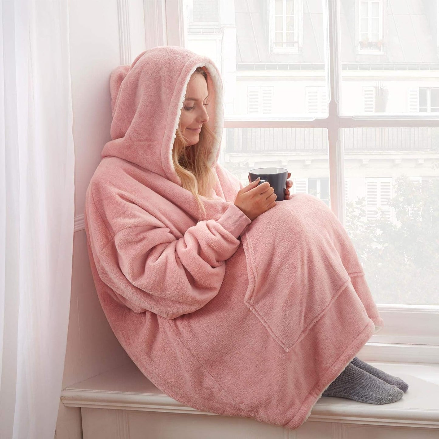 Hooded Sherpa Blankets