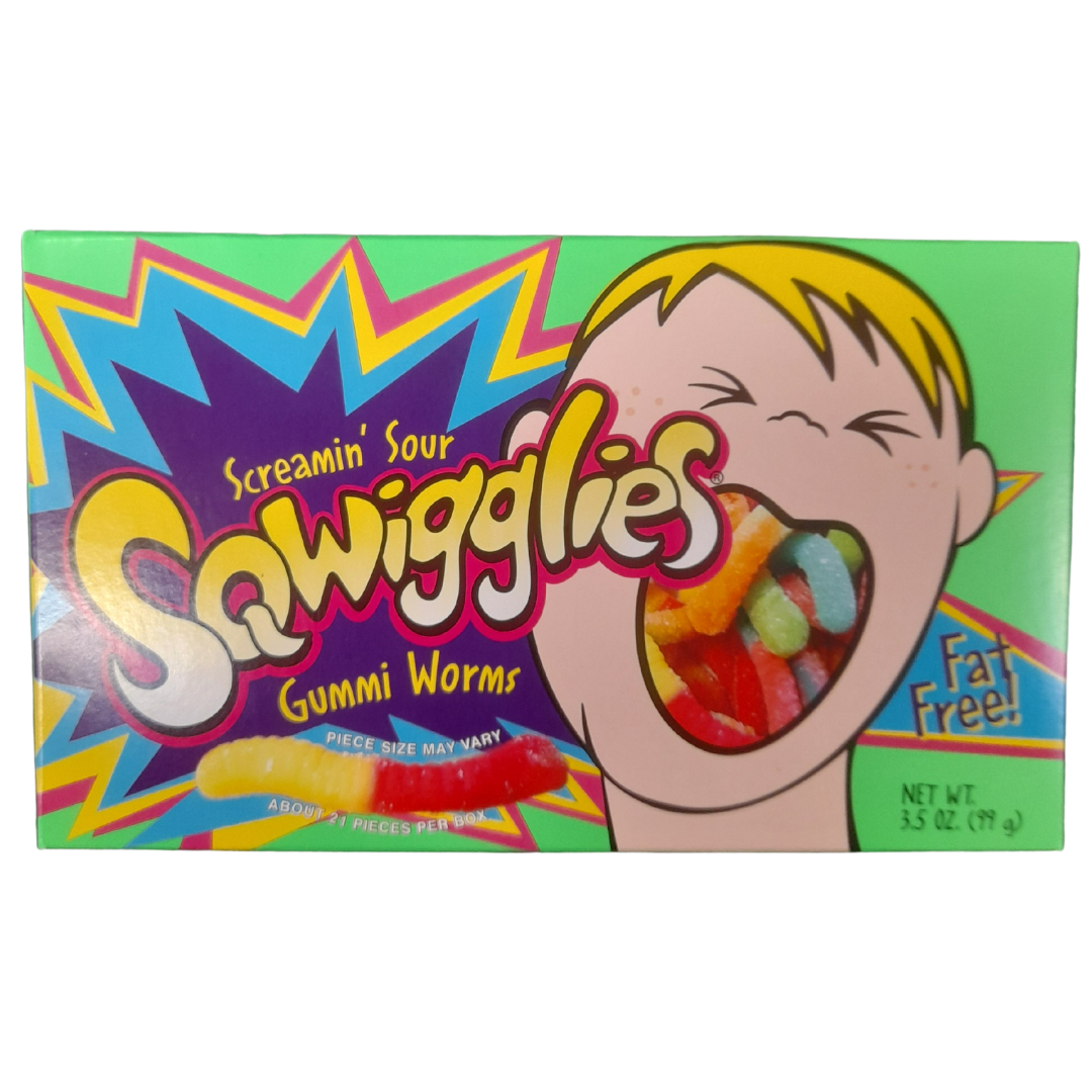 Sqwigglies Sour Gummi Worms