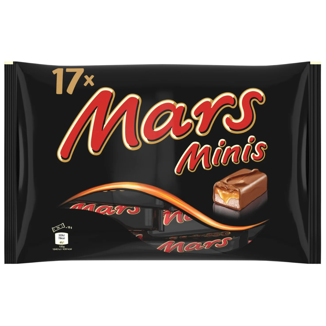 Mars Mini Bag 333g – The Perfect Snack-Sized Chocolate Delight!