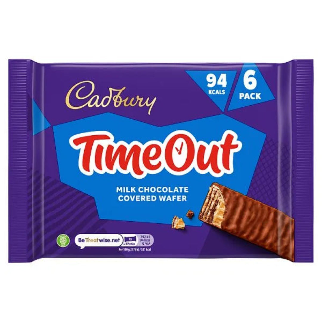 Cadbury Timeout 6-Pack x 18g