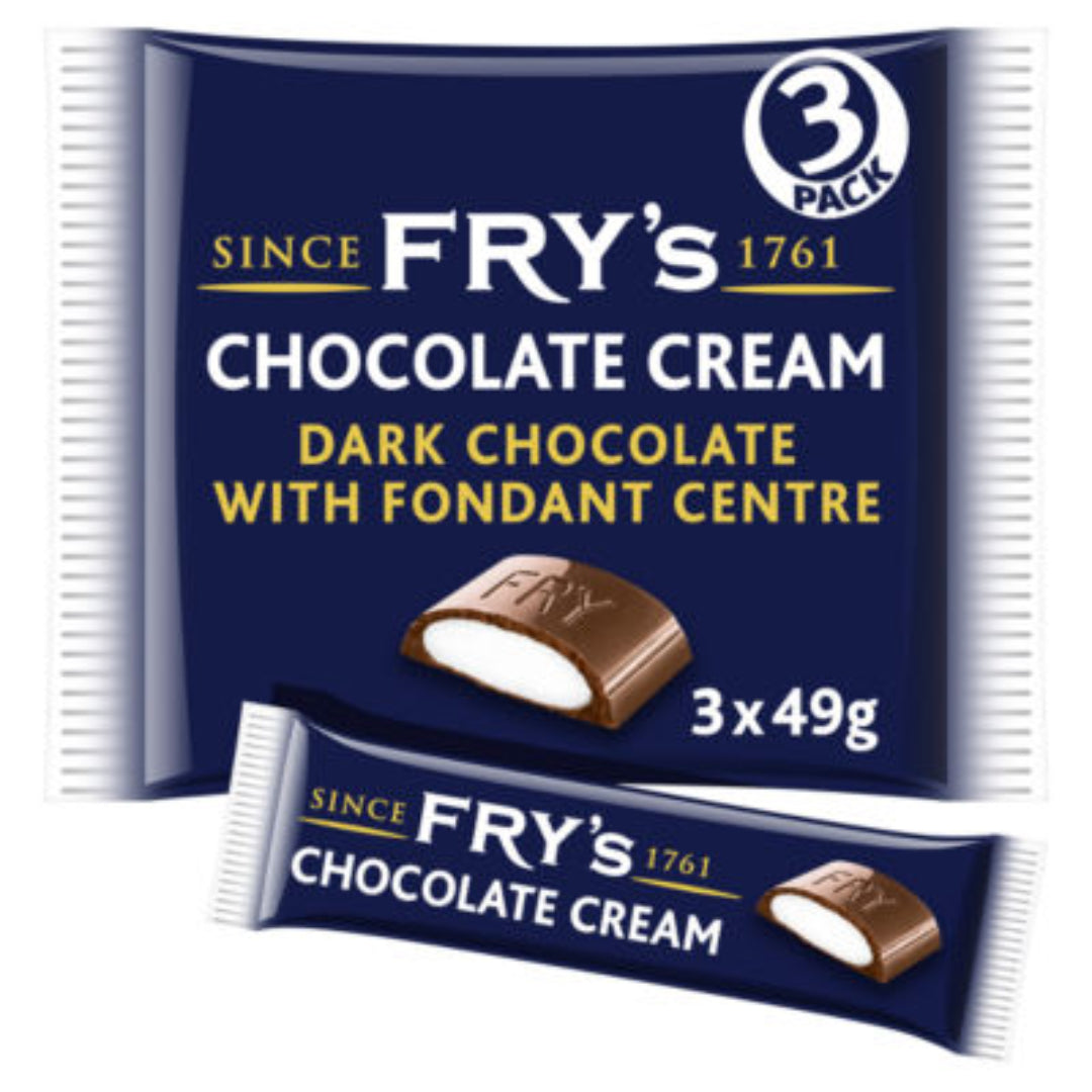 Fry’s Chocolate Cream 3-Pack 147g