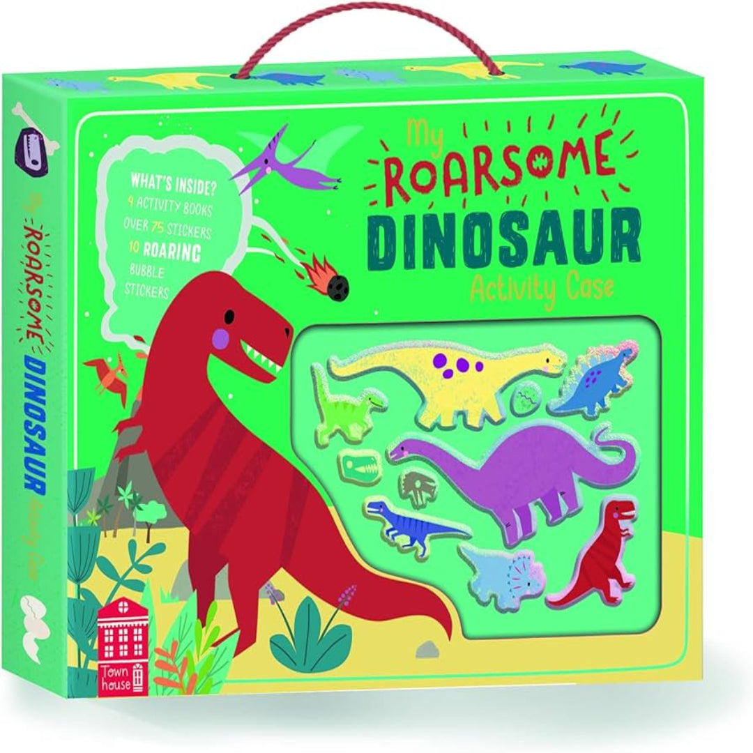 My Roarsome Dinosaur Sticker Activity Case Set for Kids