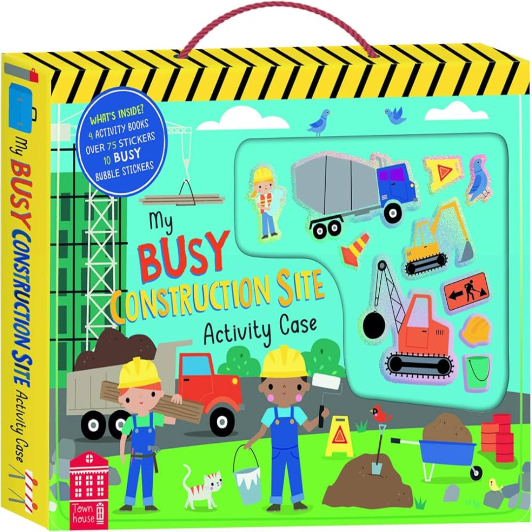 My Busy Construction Activity Case Educational Building Set for Kids