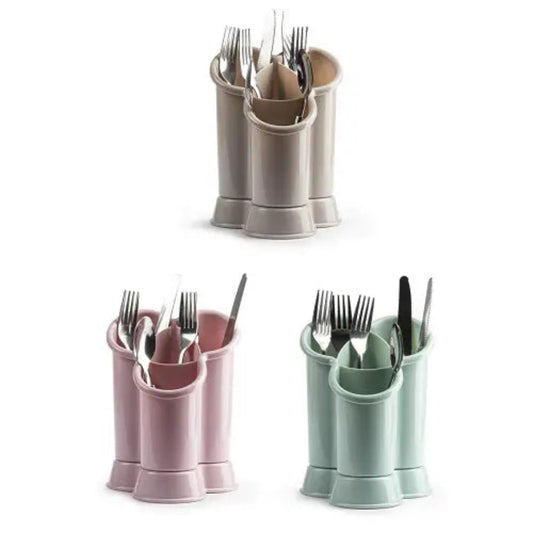 Trebol Surti Green Cutlery Drainer