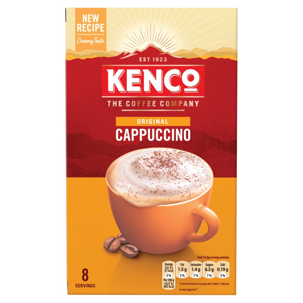 Kenco Instant Cappuccino 8x14.8g