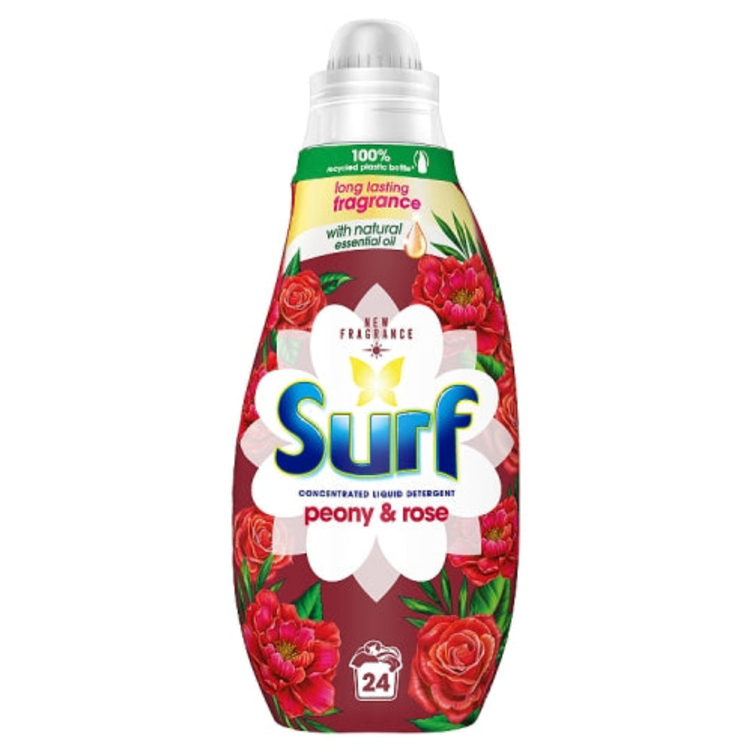 Surf Liquid Peony & Rose 648ml for 24 Washes