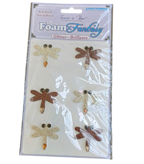 Dragonfly Dream Scrapbook Stickers