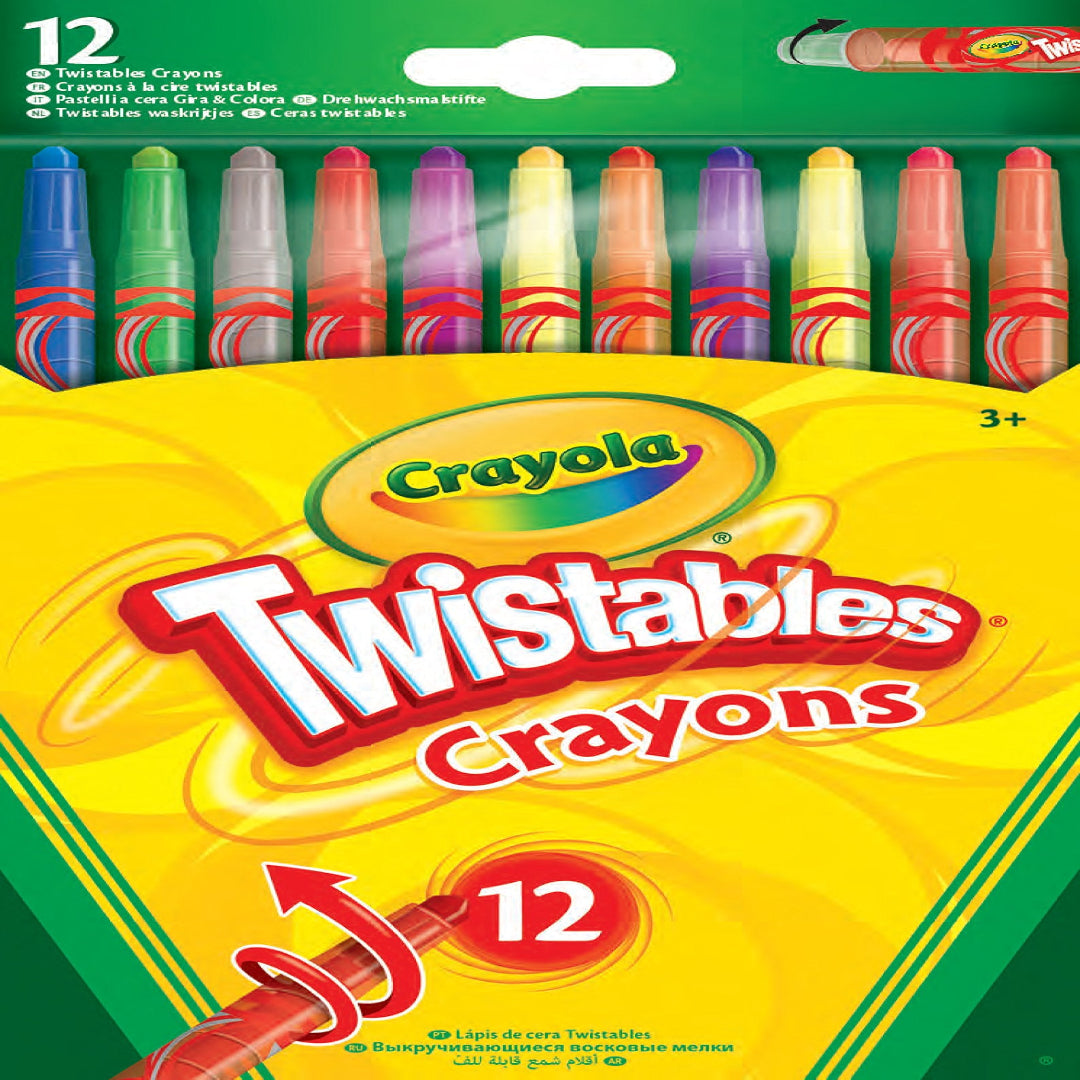 12 Crayola Twistable Crayons