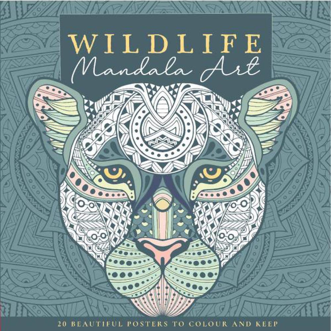 Wildlife Mandala Poster Art