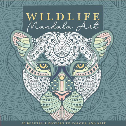 Wildlife Mandala Poster Art