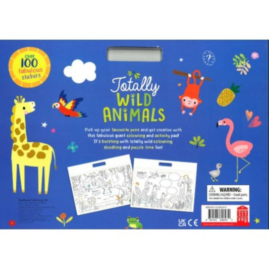 Totally Wild Animals Educational Activity Pad