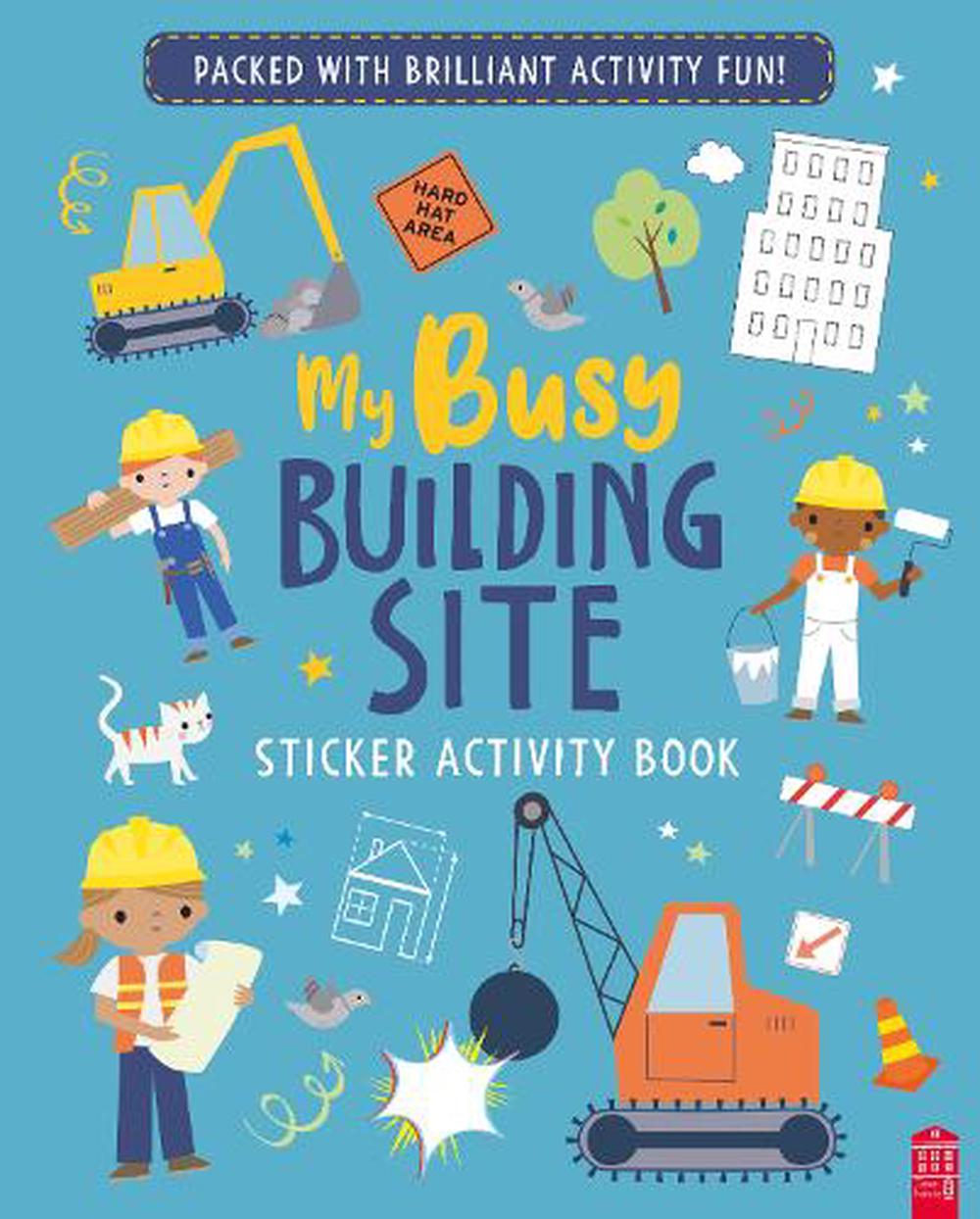 Busy Building Site Fun Construction Activity Book