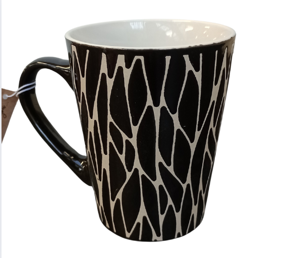 Wax Resistant Conical Mug 120oz Black