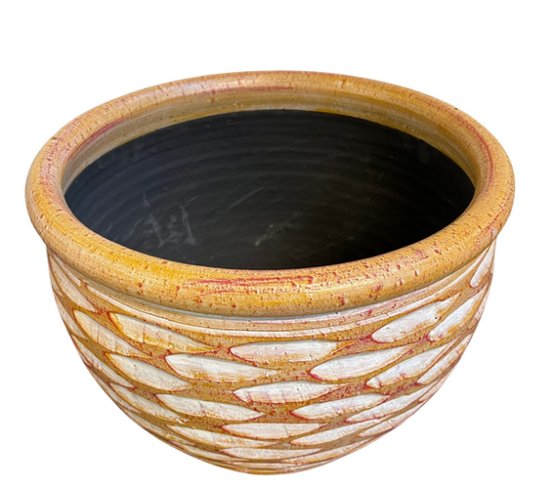 Large Pot Planter 15" x 12" – Beige