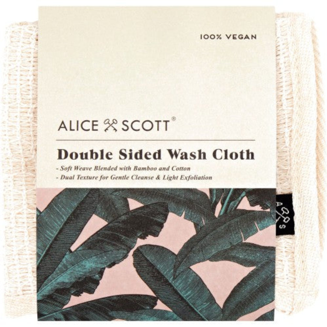 Alice Scott Double-Sided Wash Cloth