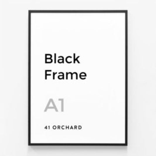 A1 Black Frame