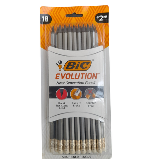 BIC Evolution Next Generation Black Pencils