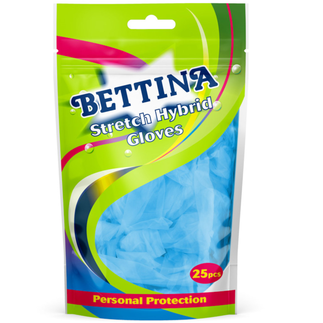 25-Pack Bettina Stretch Hybrid Gloves