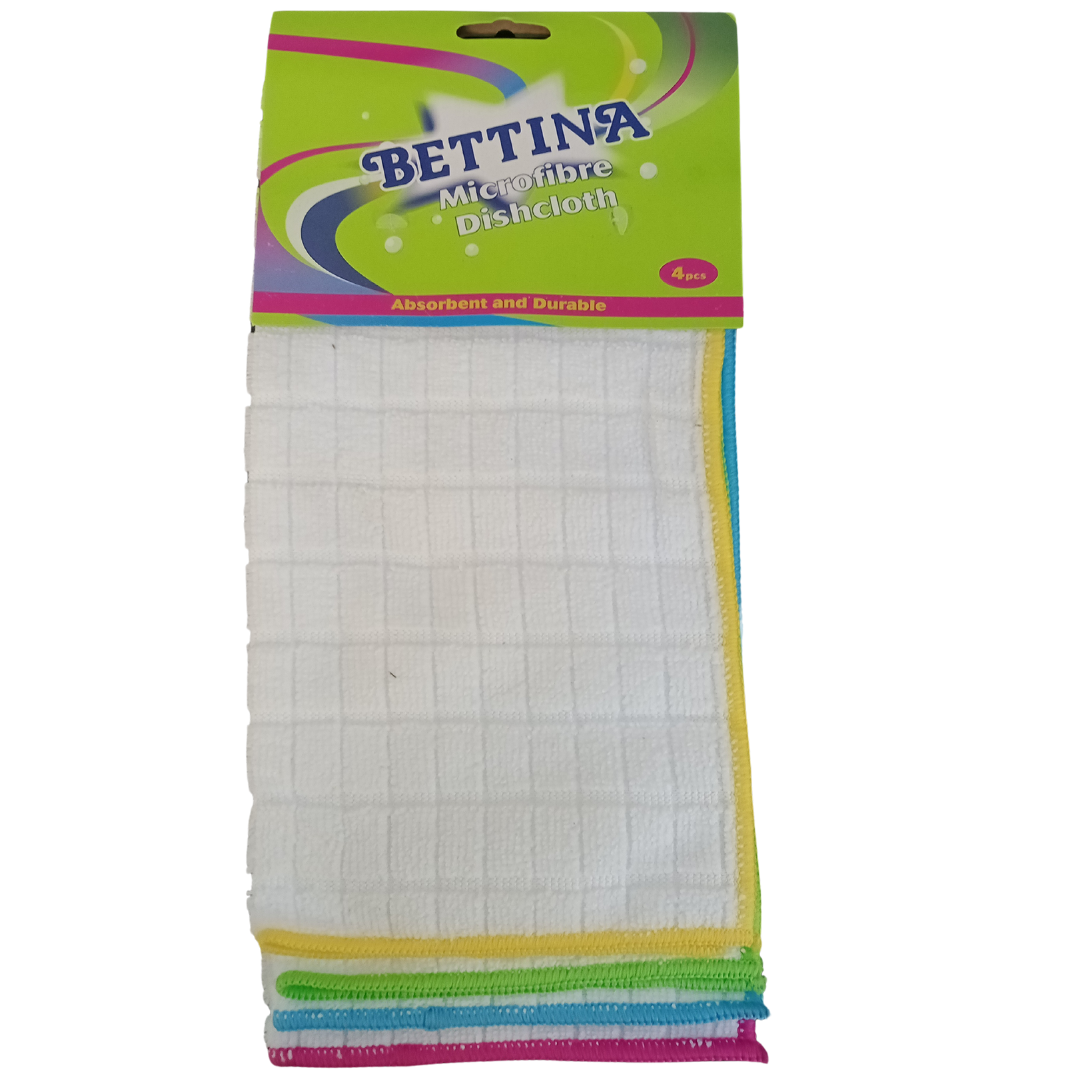 4PC Microfibre Dish Cloths