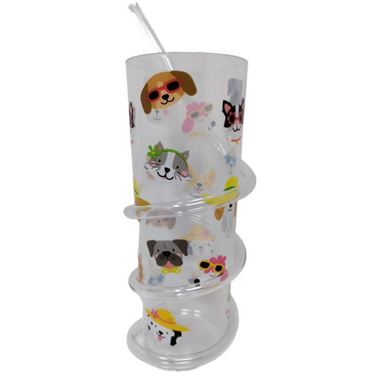 Kids Crazy Straw Tumbler