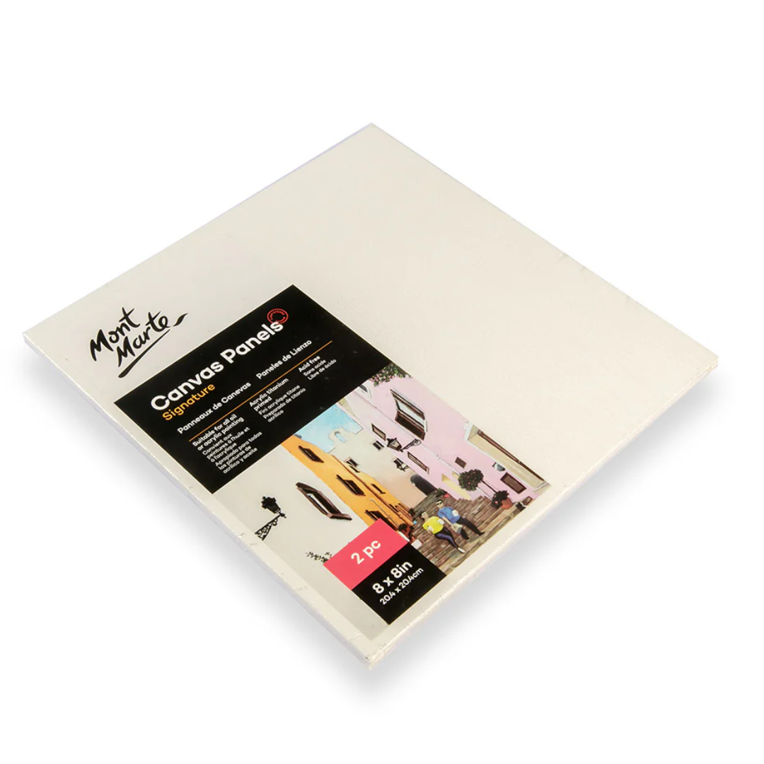 MM Canvas Panels Pack of 2 - 20.4 x 20.4 cm