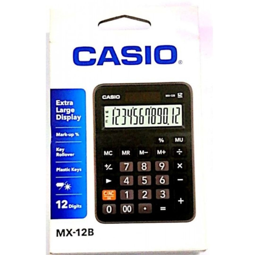 Casio MX-12B 12-Digit Calculator