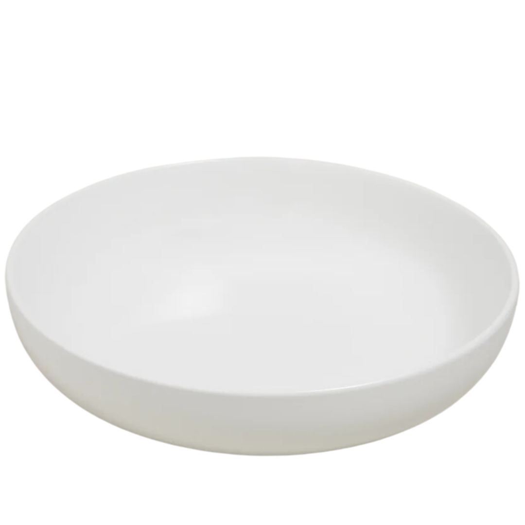 White 9-Inch Coupe Pasta Bowl