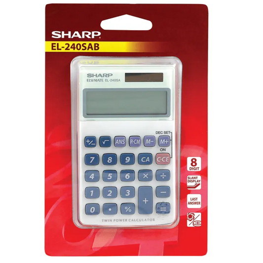 SHARP EL240SB 8-Digit Calculator