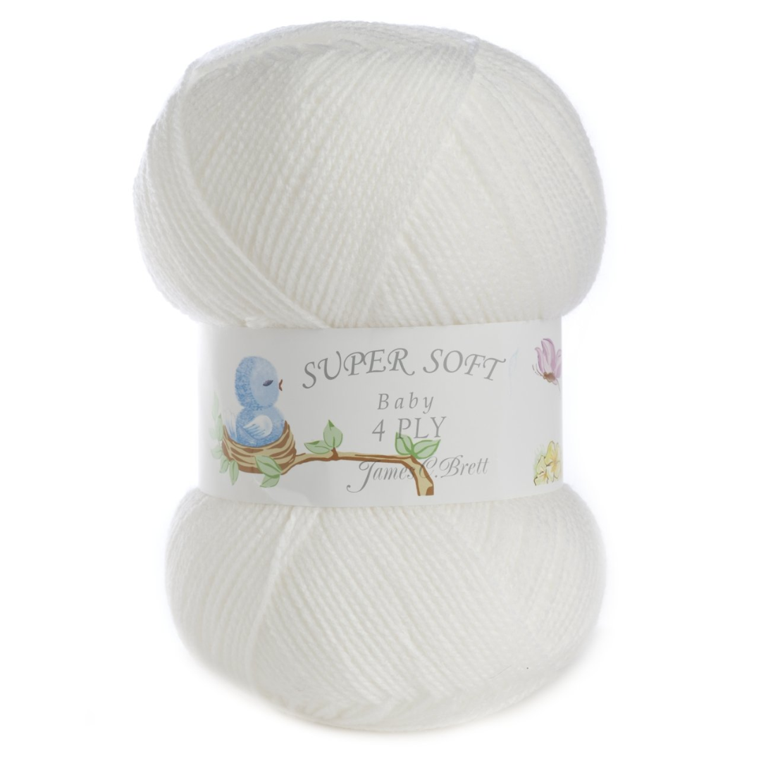 Super Soft Baby 4-Ply Yarns