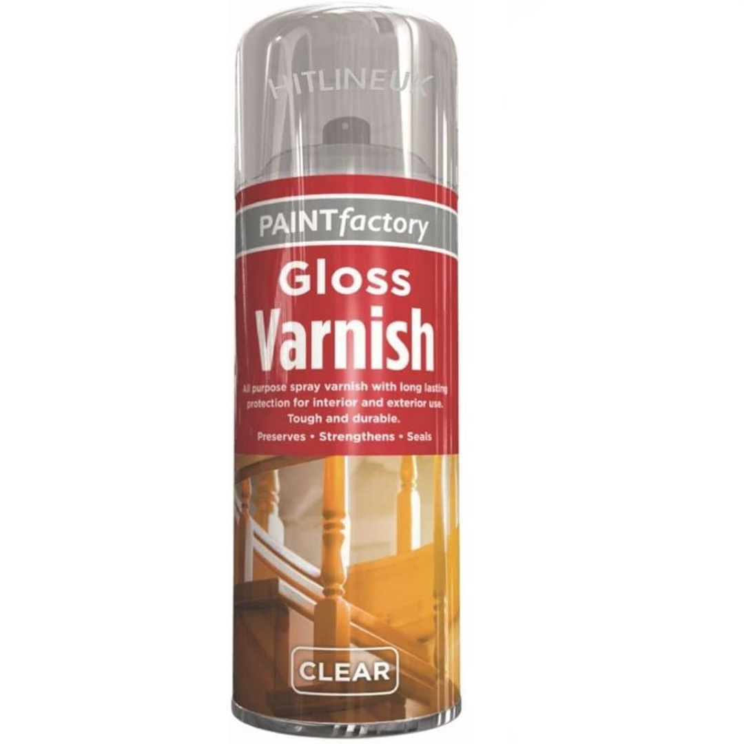 Clear Gloss Spray Varnish - 400ml